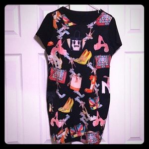 Bags & Heels 👛👠T-Shirt dress